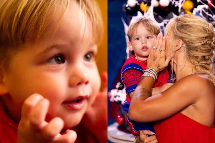 Virginia se emociona ao celebrar 2 anos do filho José Leonardo: ‘Você foi tão desejado e esperado’