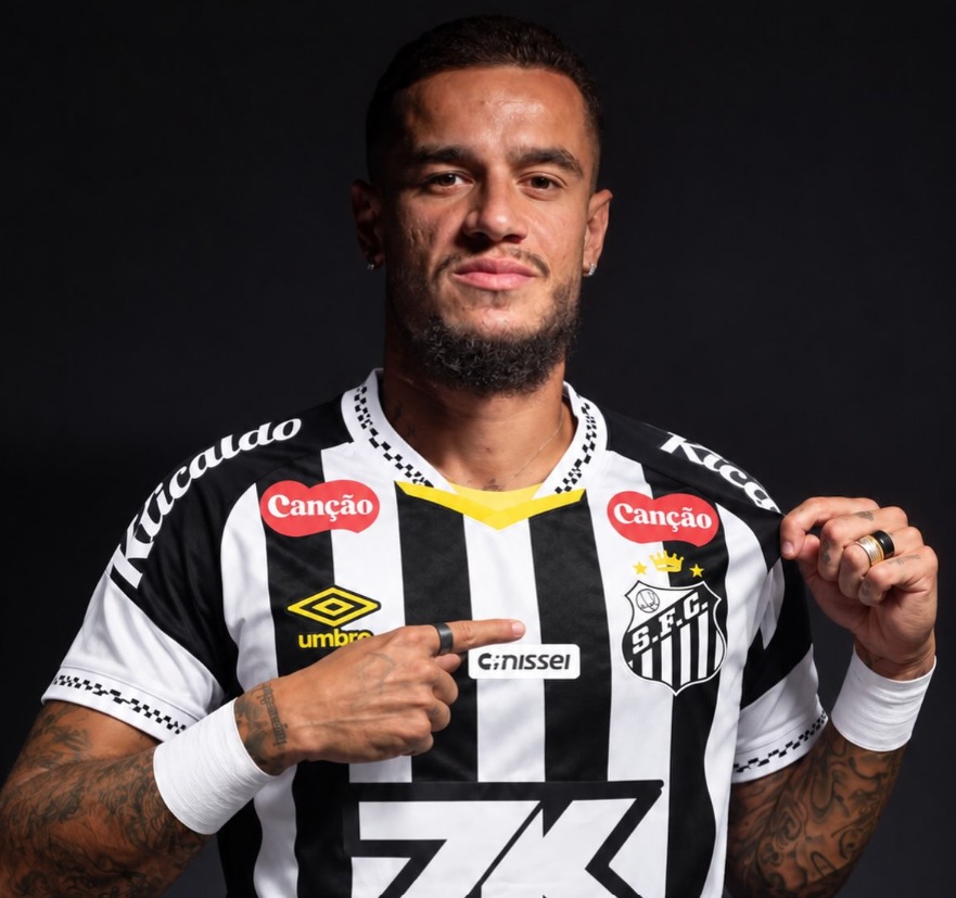 Santos acerta com Philippe Coutinho, mas exige exames antes de concluir contratação