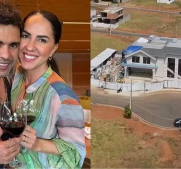Bar, espaço gourmet e banheiro ‘spa’: como será a mansão de Zezé Di Camargo e Graciele Lacerda na Chapada