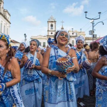 Afoxé Filhas de Gandhy promove formação musical gratuita para mulheres no Pelourinho; saiba como participar