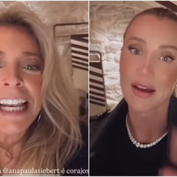 Ex de Roberto Justus elogia atitude de Ana Paula Siebert: ‘Queria ter essa coragem’