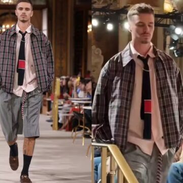 Filho de Victoria e David Beckham, Romeo Beckham fecha desfile no primeiro dia da NYFW