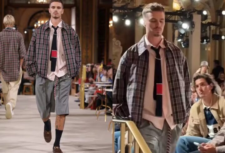 Filho de Victoria e David Beckham, Romeo Beckham fecha desfile no primeiro dia da NYFW