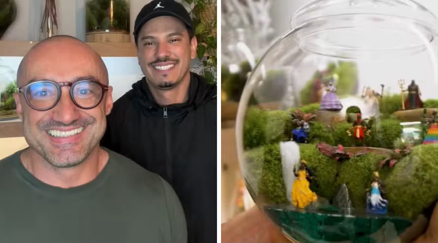 Casal fatura R$ 100 mil por mês com terrários inspirados em orixás após viralizar com Anitta
