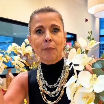 Aos 58 anos, ex-apresentadora do Fantástico deixa a TV e passa a vender flores de luxo