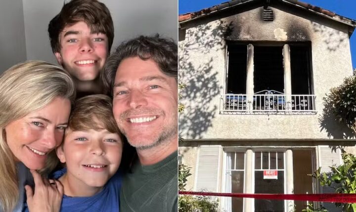 Após casa pegar fogo nos EUA, Erik Marmo consegue salvar itens familiares importantes: ‘Seguiremos mais fortes’