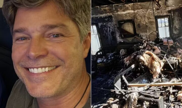 Vaquinha para Erik Marmo reconstruir a casa incendiada atinge quase R$ 200 mil