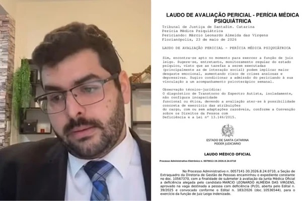Advogado autista é aprovado em concurso para juiz, comprova aptidão mas tem posse barrada por Tribunal