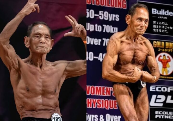 Fisiculturista de 90 anos vence campeonato no Japão e projeta: ‘Quero chegar aos 130’