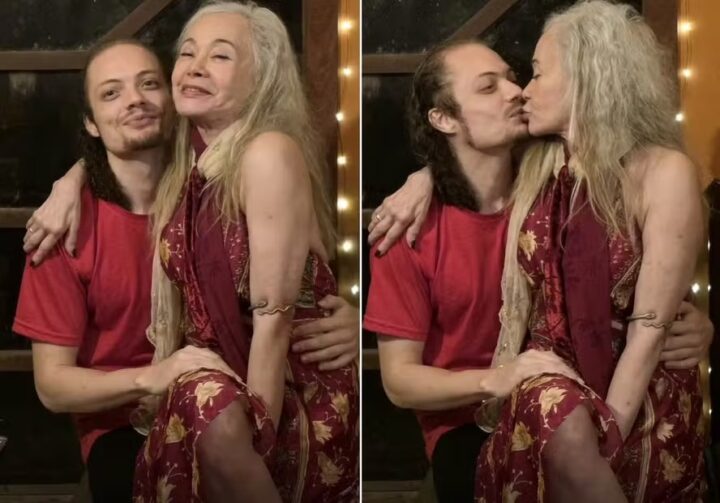 Tânia Alves celebra aniversário de 77 anos ao lado do marido de 28