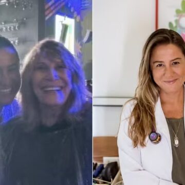 Médica, filha de Renata Sorrah fica doente e se trata com receita caseira da mãe: ‘CRM nenhum vence prescrição de mãe’