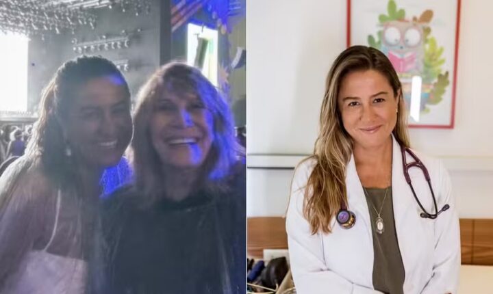 Médica, filha de Renata Sorrah fica doente e se trata com receita caseira da mãe: ‘CRM nenhum vence prescrição de mãe’