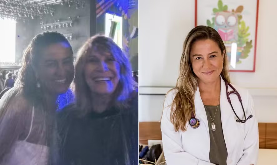 Médica, filha de Renata Sorrah fica doente e se trata com receita caseira da mãe: ‘CRM nenhum vence prescrição de mãe’