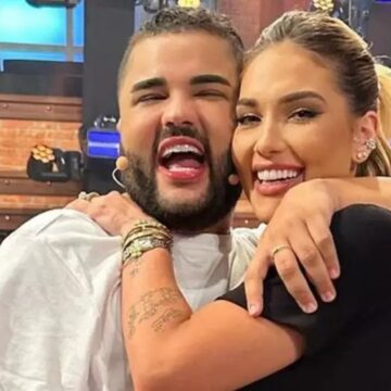Lucas Guedez faz chamada de vídeo com Virginia após ela faltar no aniversario