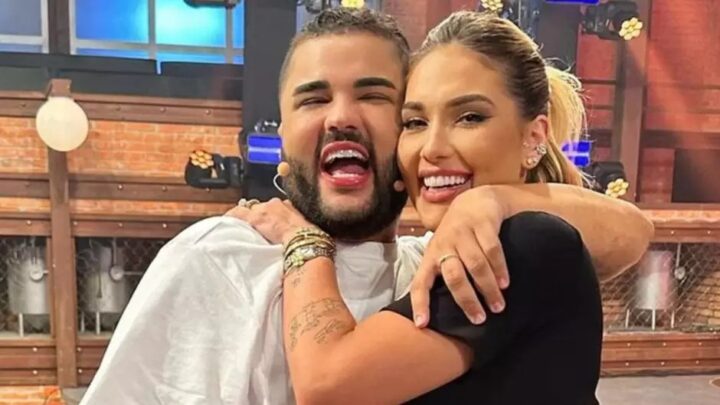 Lucas Guedez faz chamada de vídeo com Virginia após ela faltar no aniversario