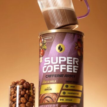 SuperCoffee lança sabor Creme de Avelã e amplia linha de cafés funcionais