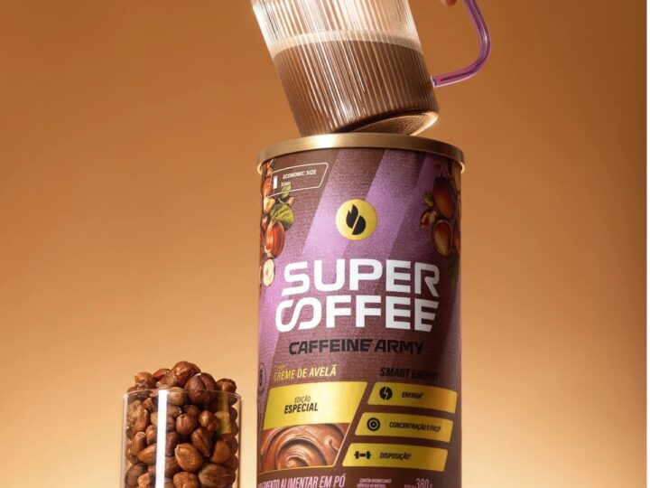 SuperCoffee lança sabor Creme de Avelã e amplia linha de cafés funcionais