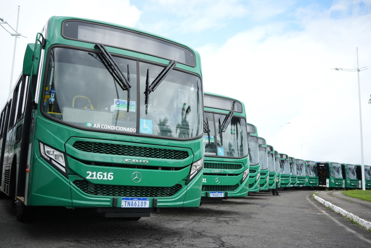 Salvador recebe mais de 300 novos ônibus com ar-condicionado; veja as linhas que já contam com os veículos