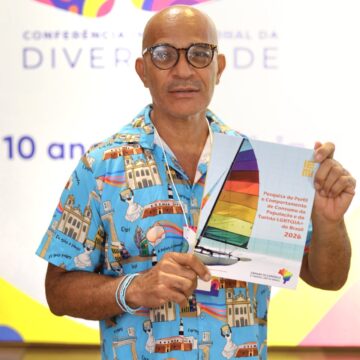 Ativista baiano Genilson Coutinho participa de conferência internacional sobre diversidade