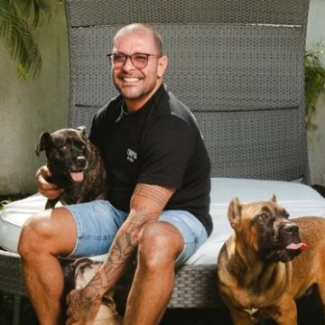 6 suítes, área gourmet e estúdio: Diogo Nogueira reforma mansão de mil m² após deixar casa de Paolla Oliveira
