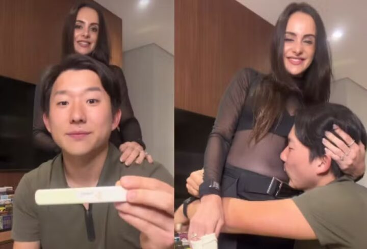Ex-BBB Pyong Lee será pai novamente e anuncia gravidez de Natália Nasser