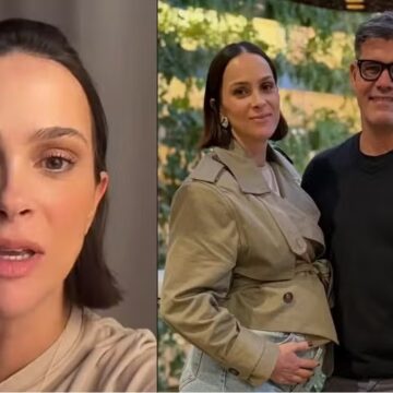 Aos 42 anos, esposa de Juliano Cazarré abre o jogo sobre sétima gravidez: ‘Todas naturais’