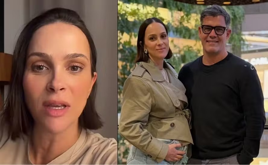 Aos 42 anos, esposa de Juliano Cazarré abre o jogo sobre sétima gravidez: ‘Todas naturais’