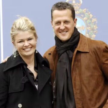 Quem é Corinna, esposa de Michael Schumacher há 30 anos e que quebrou silêncio após acidente