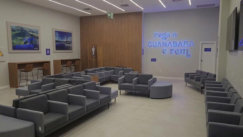 Rodoviária de Salvador ganha sala VIP da Guanabara com ar-condicionado, água e sofá