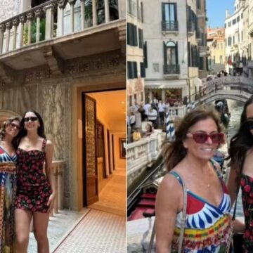 Mãe de Anitta mostra em perfil privado dias de férias com a filha pela Itália: ‘Lindas’