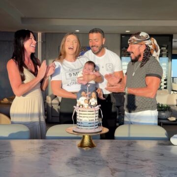 Rafa Marques e Pati Guerra celebram 2 meses da filha Malu com tema especial