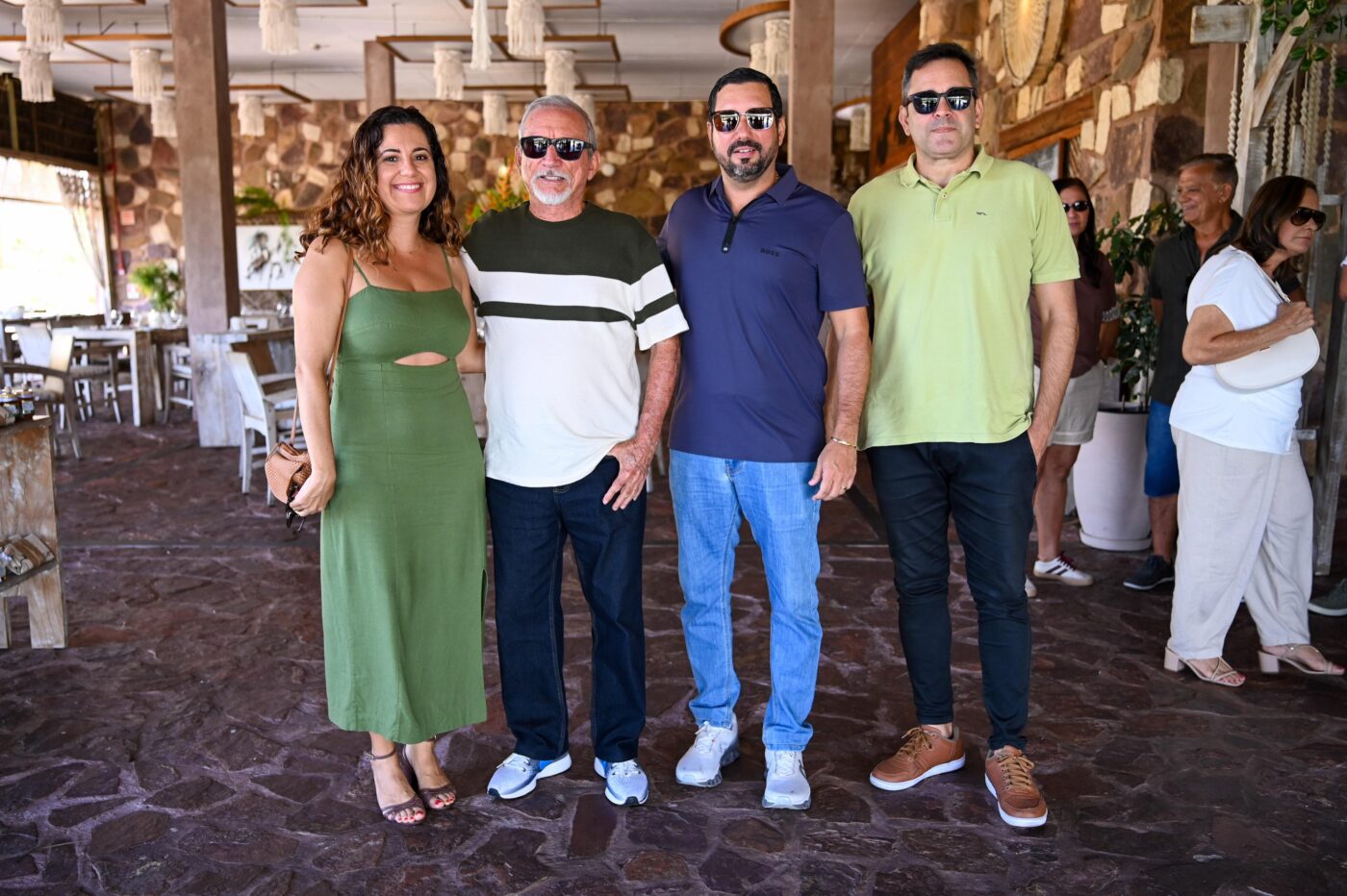 Janaira Barreiros, Ruy, Felipe Góes e Caio Espinheira
