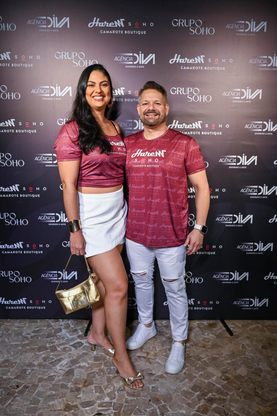 Evelin Guimarães e Danniel Vieira