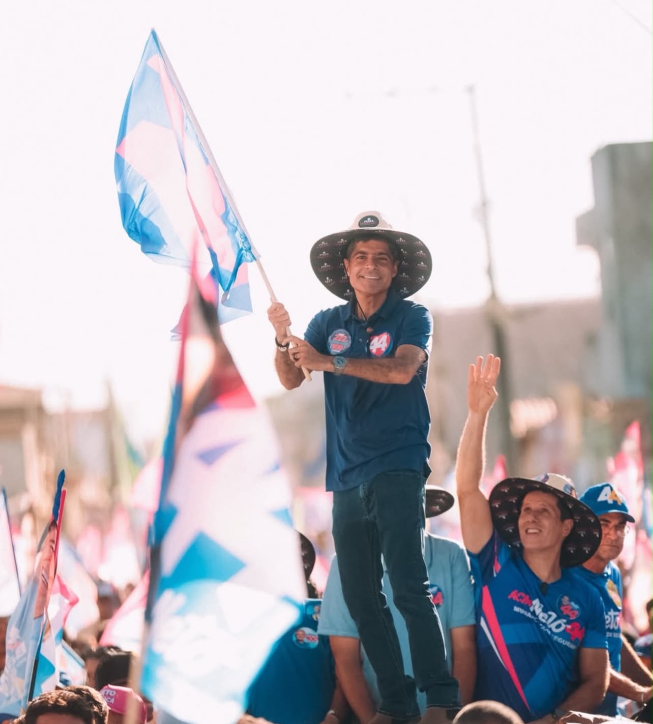 Qual é o número de ACM Neto para o governo da Bahia nas Eleições 2026?