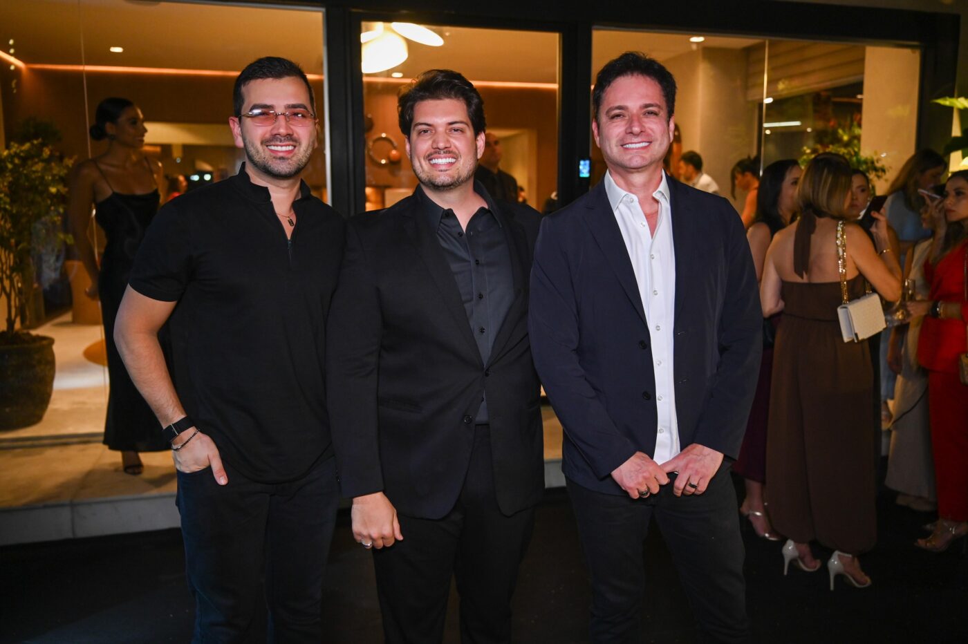 Lucas Cantão, Kauê Gramulha e Fernando Perez