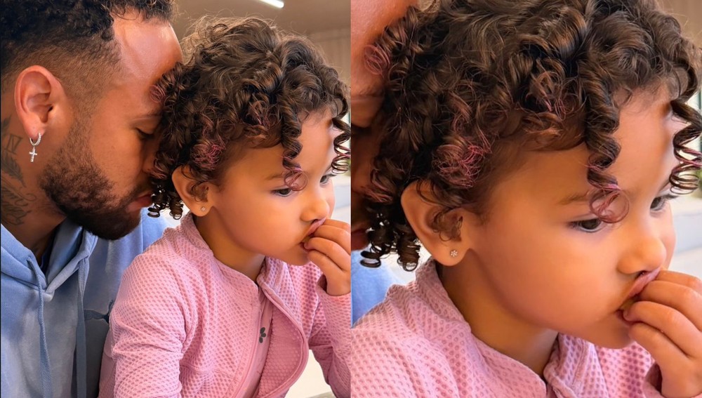 Aos 2 anos, filha de Neymar e Bruna Biancardi encanta ao surgir com novo visual; veja