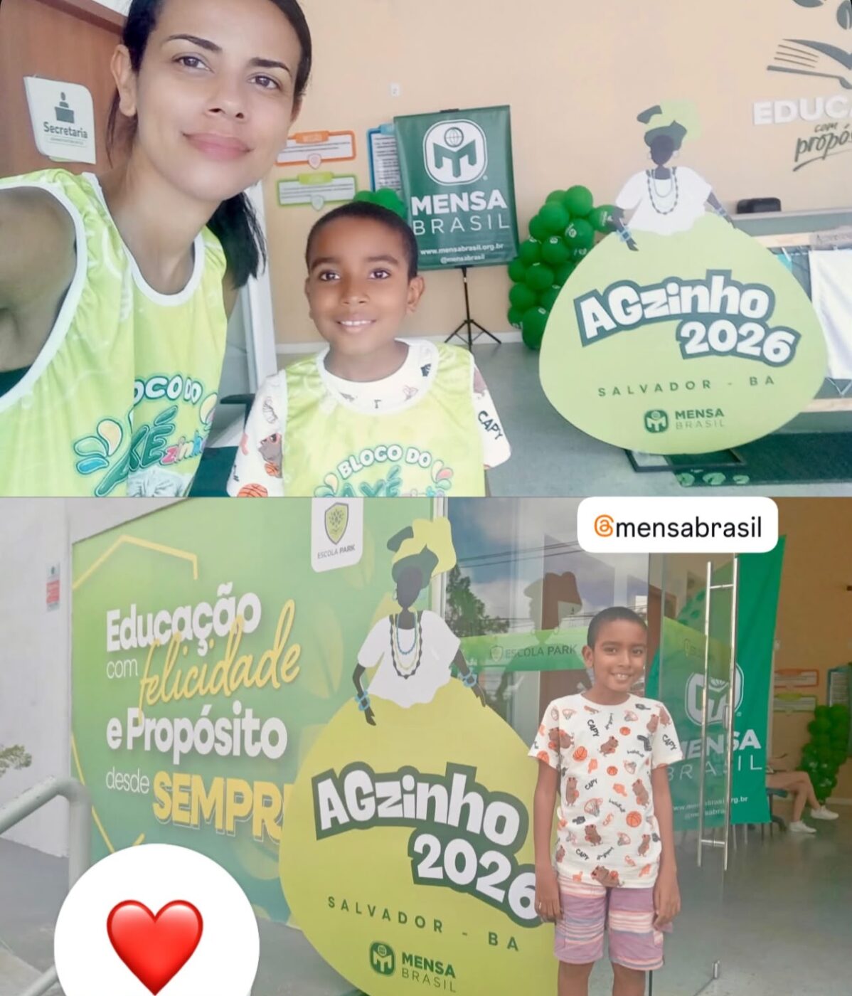 Menino de 10 anos com altas habilidades participa de encontro nacional em Salvador