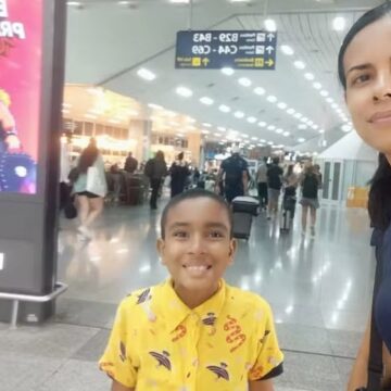 Alvinho, menino superdotado que vive em abrigo, chega a Bahia para encontro de pequenos gênios