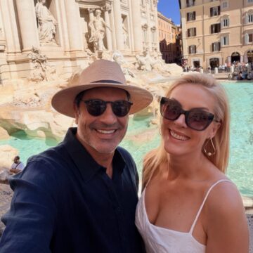 Ana Hickmann e Edu Guedes abrem álbum de lua de mel na Itália