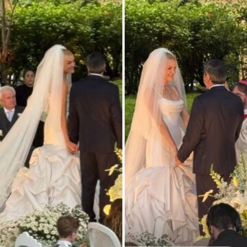 Ana Hickmann e Edu Guedes se casam após dois anos de relacionamento