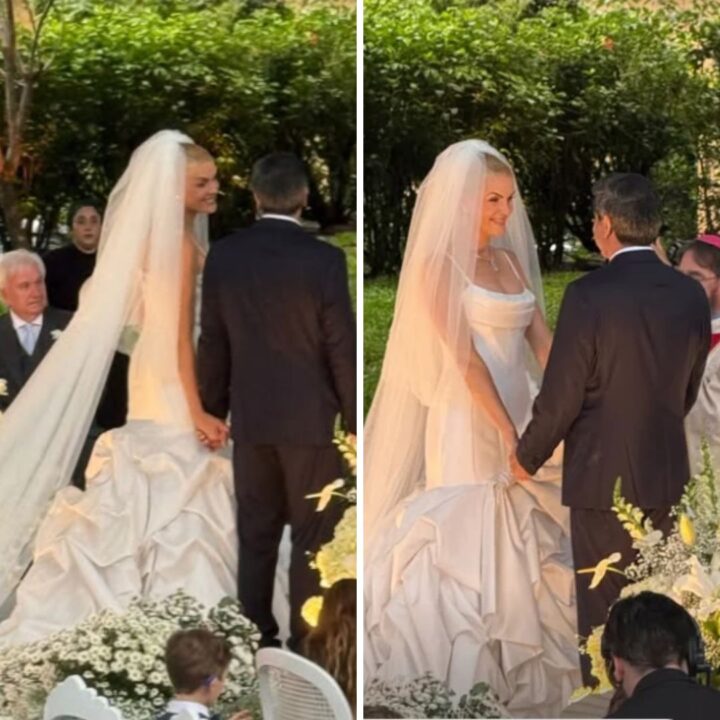 Ana Hickmann e Edu Guedes se casam após dois anos de relacionamento