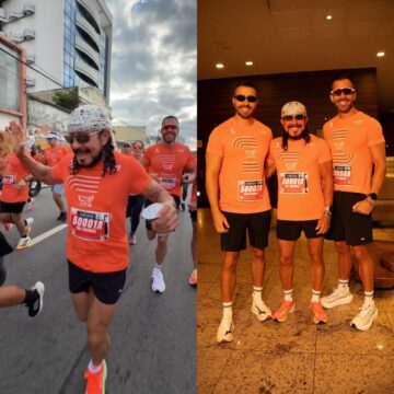 Bell Marques e filhos promovem corrida com provas de 5 km e 10 km em Maceió