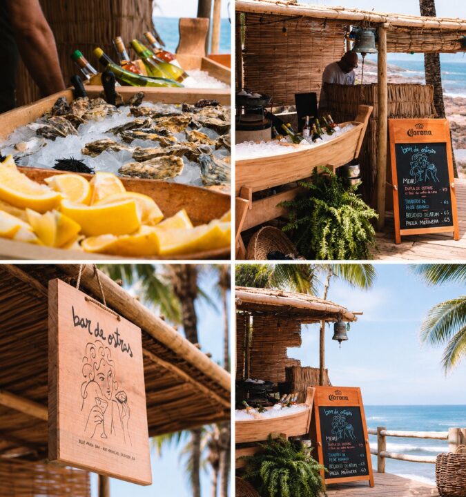 Blue Praia estreia Bar de Ostras aos sábados com frutos do mar, vinhos e música em Salvador