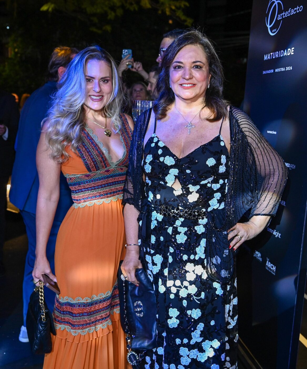 Paula Brasileiro e Sandra Sampaio