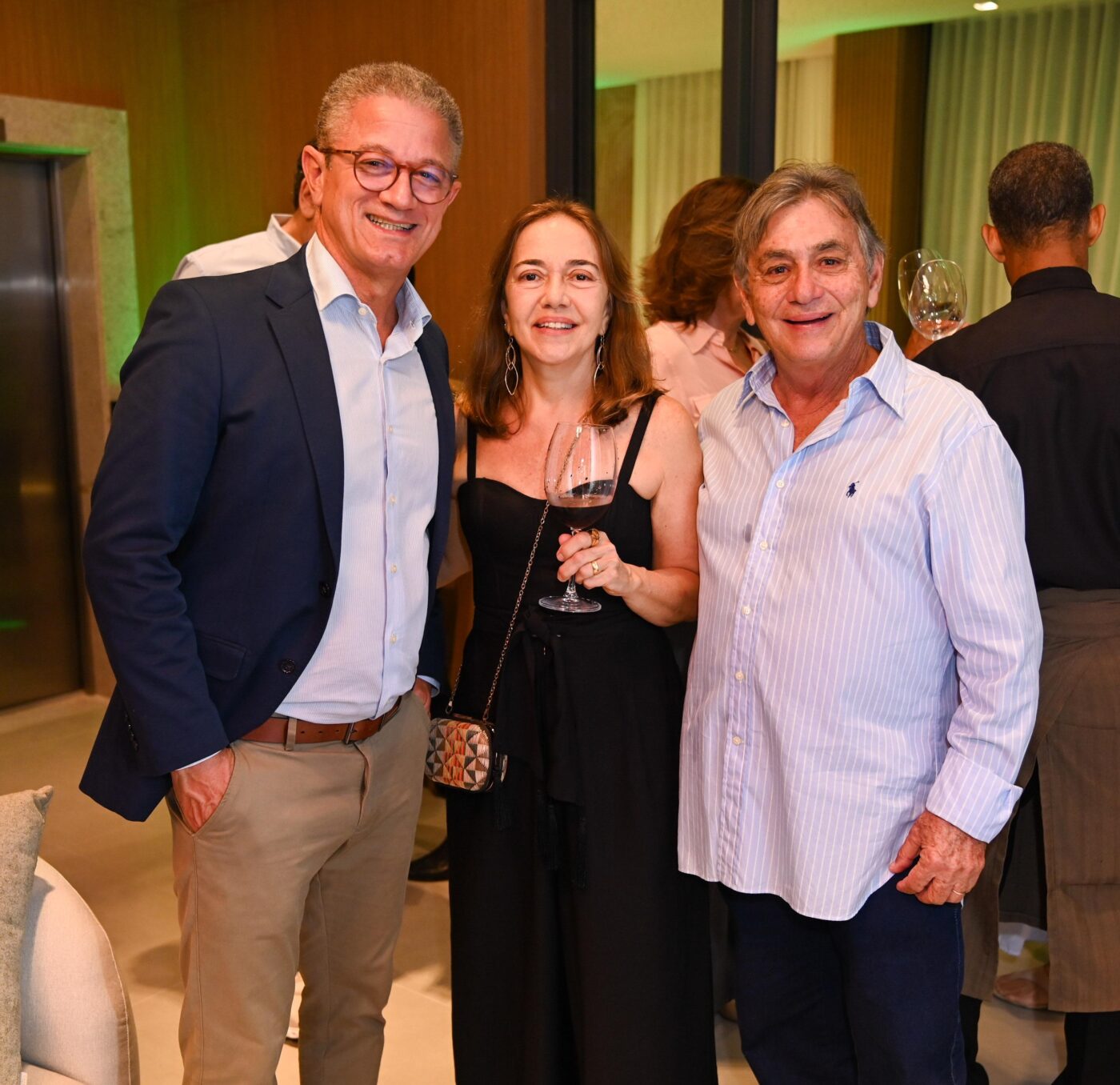 Marcos Vieira Lima, Mônica Ribeiro e Marcelo Paiva Ribeiro