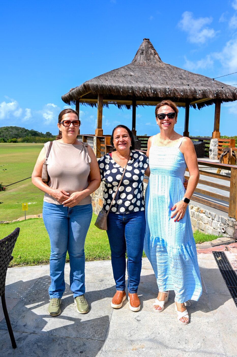 Emília Heckesfeld, Isabella Guimarães e Patrícia Marchi