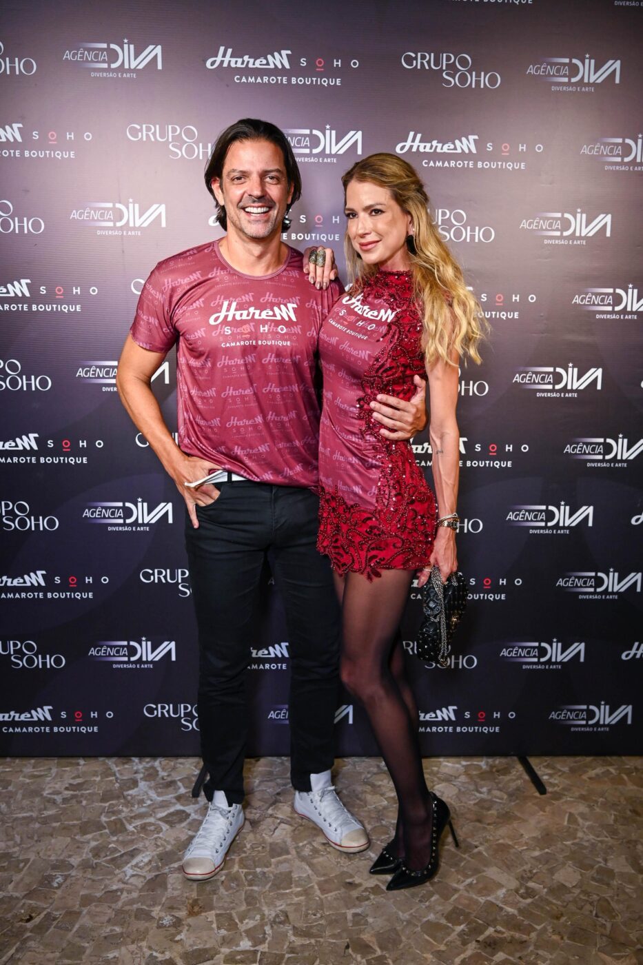 Guiga Sampaio e Lara Morel
