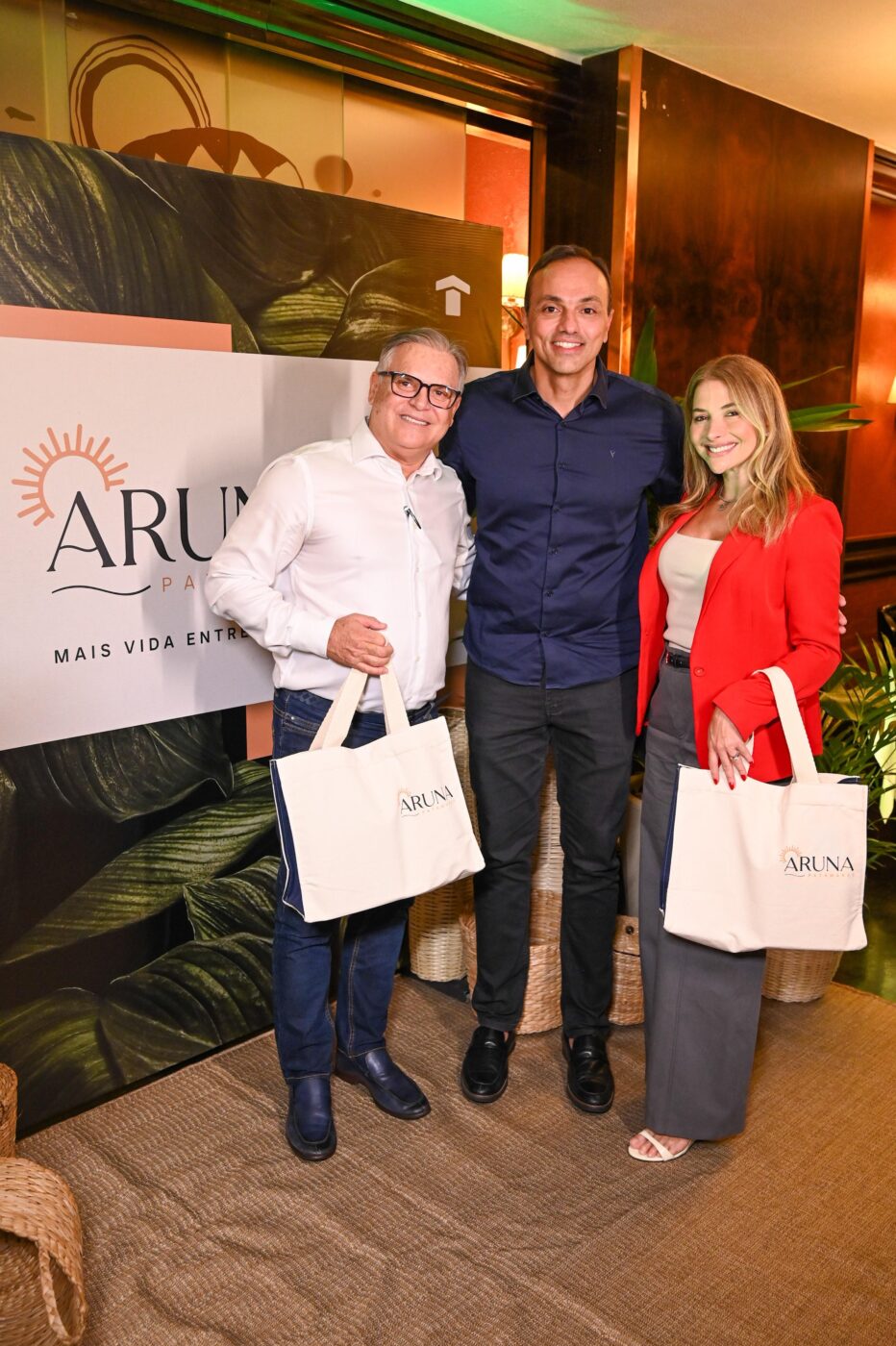 Affonso Henriques, Rodrigo Hissa e Thaís Marcolini