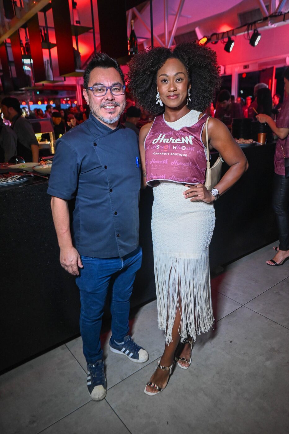Marcelo Fugita e Nara Carvalho