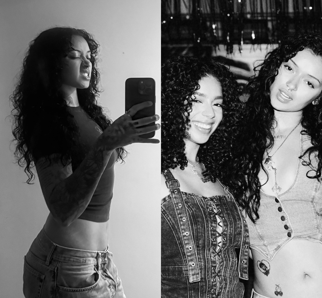 Filha Carla Perez posta foto inédita com a nova namorada: ‘Amando a vida’